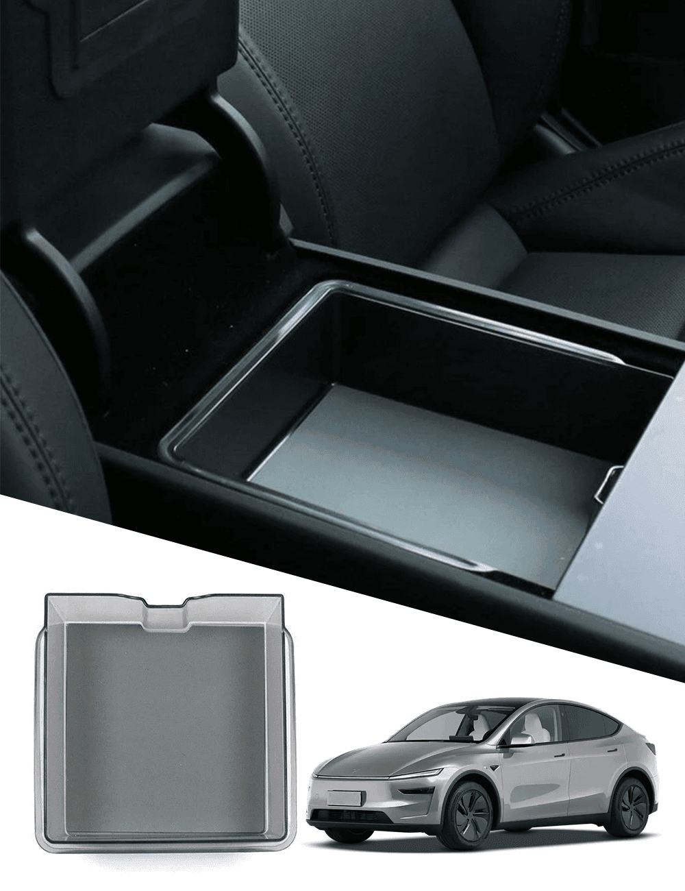 Tesla Center Console Drawer Box 3